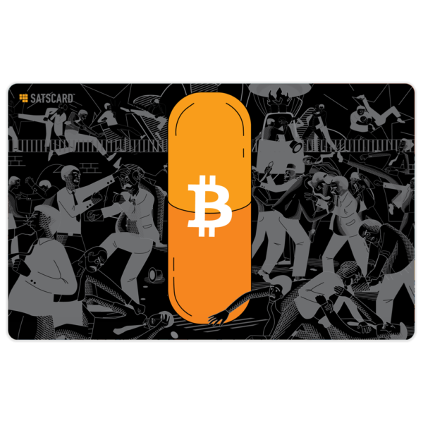 SATSCARD™ Orange Pill